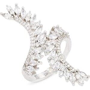 New Lavencious Cocktail Fashion Ring  CZ Marquise Ring 925